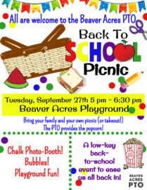 Back To School Picnic